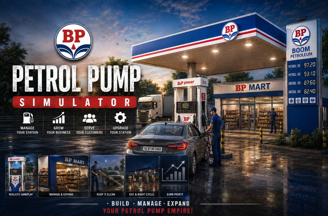 Petrol Pump Simulator key art